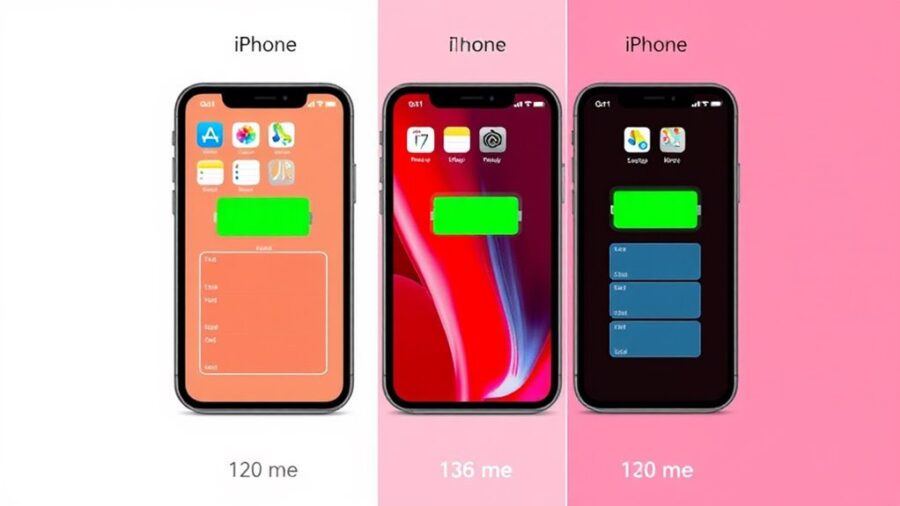 Który iPhone oferuje najdłuższy czas pracy na baterii?
