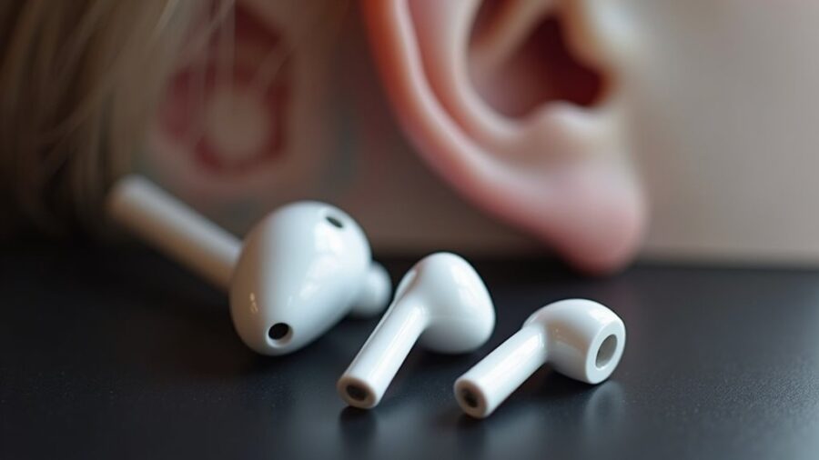 Dlaczego AirPods wypadają z uszu? Jak idealnie dopasować końcówki douszne?