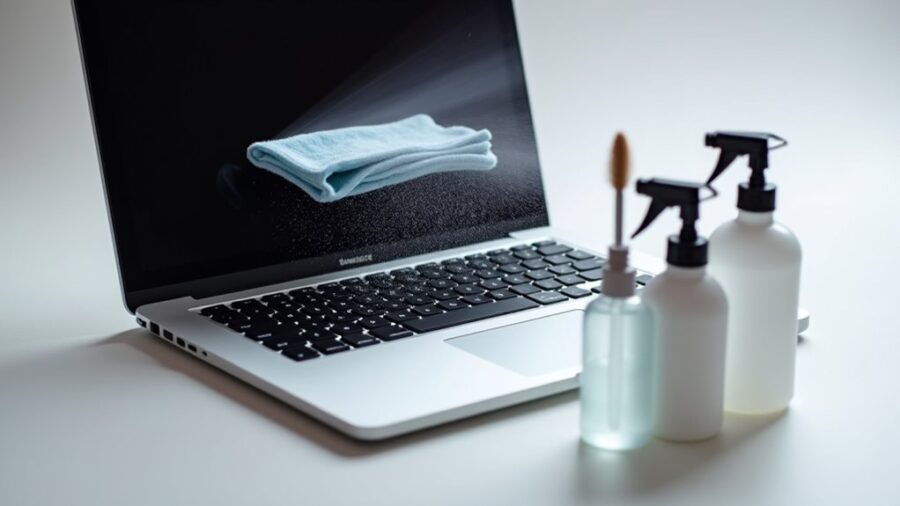 Jak wyczyścić klawiaturę w MacBooku, nie uszkadzając mechanizmu?