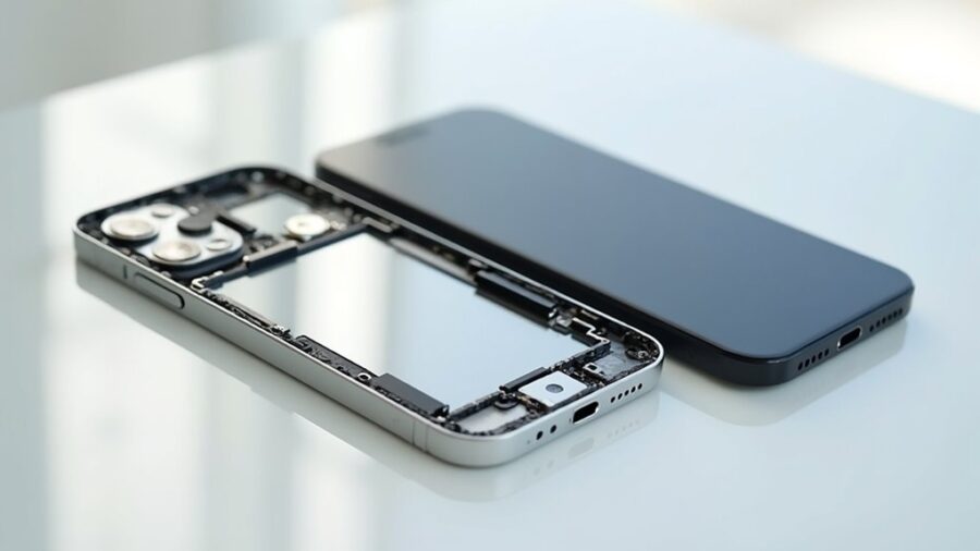 Dlaczego konstrukcja iPhone’a 15 ułatwia wymianę tylnej szyby?