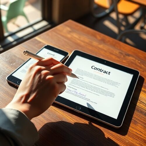 Podpis elektroniczny na iPhonie i iPadzie – Jak podpisać umowę podczas podróży?