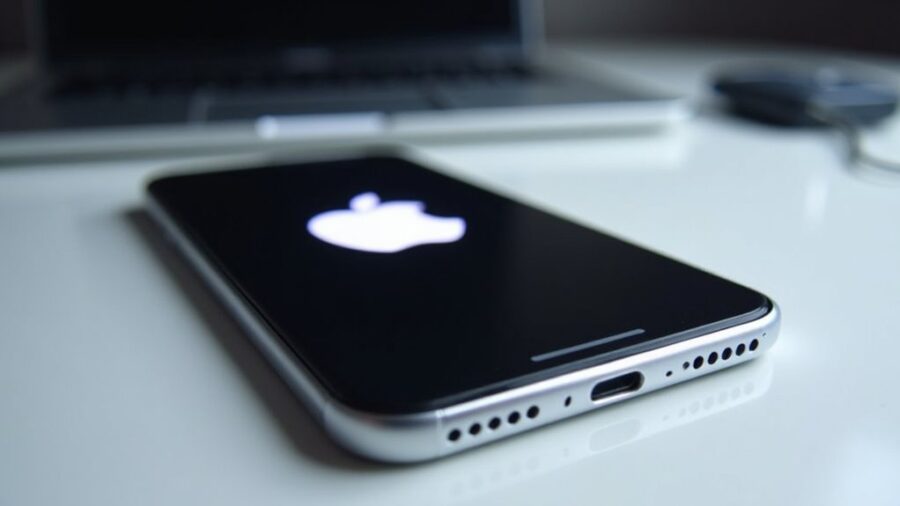 iPhone wpada w „bootloop” (logo Apple zapala się i gaśnie) – co robić?