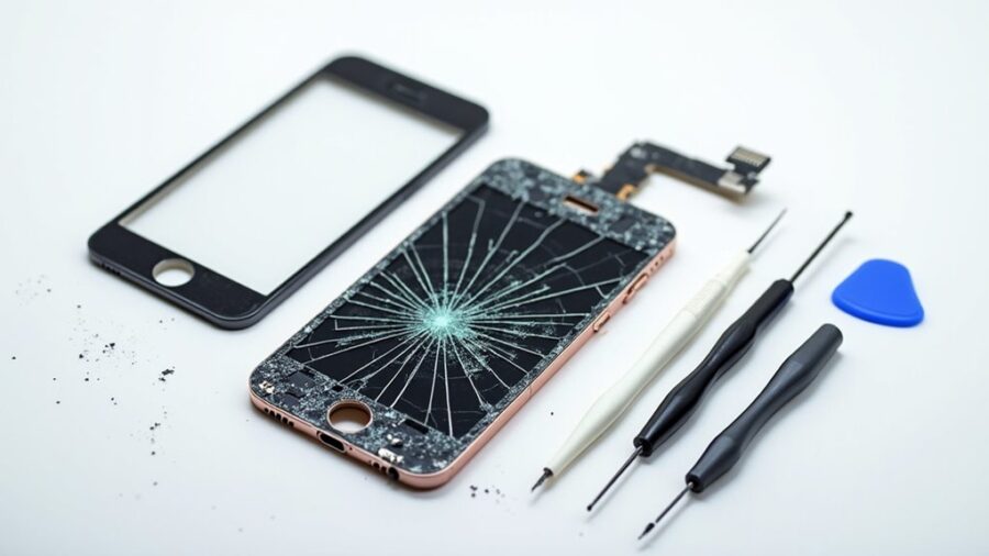 Czy warto wymienić tylko szkło w iPhonie, czy cały moduł ekranu?