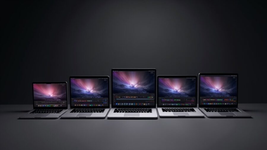 Ranking MacBooków według wydajności do edycji wideo 4K