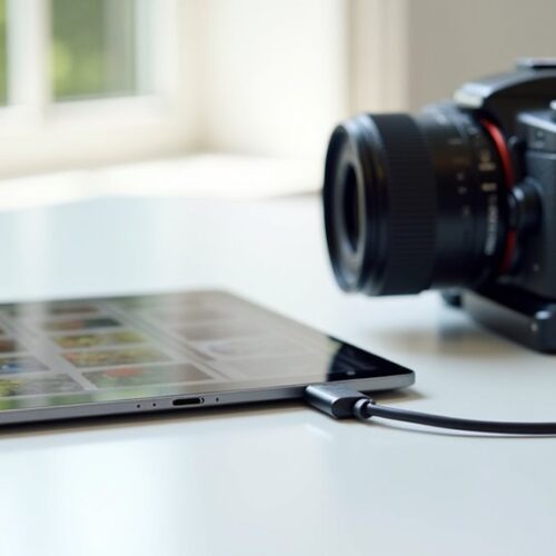Jak przenieść zdjęcia z aparatu bezpośrednio na iPada przez USB-C?